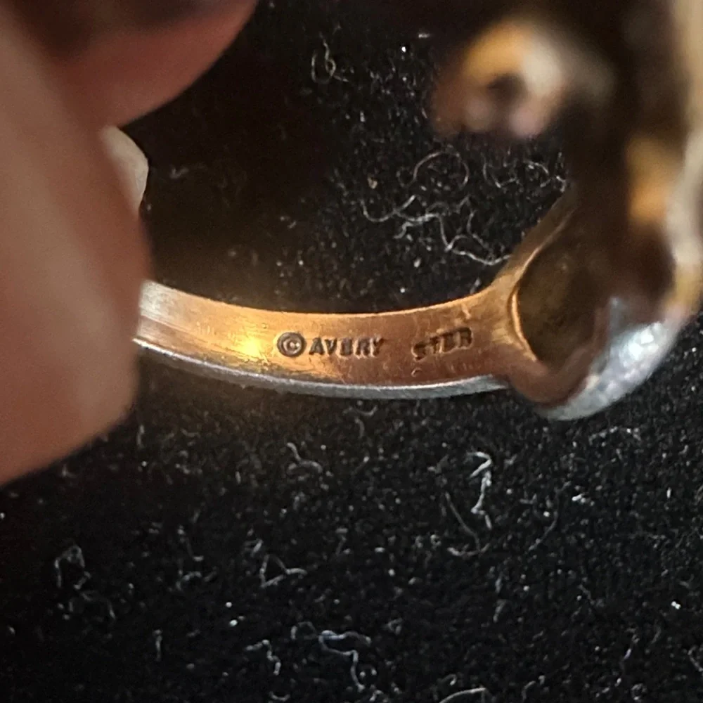 RARE James Avery Retired Cat Ring 925 Sterling Silver Animal Wrap Ring